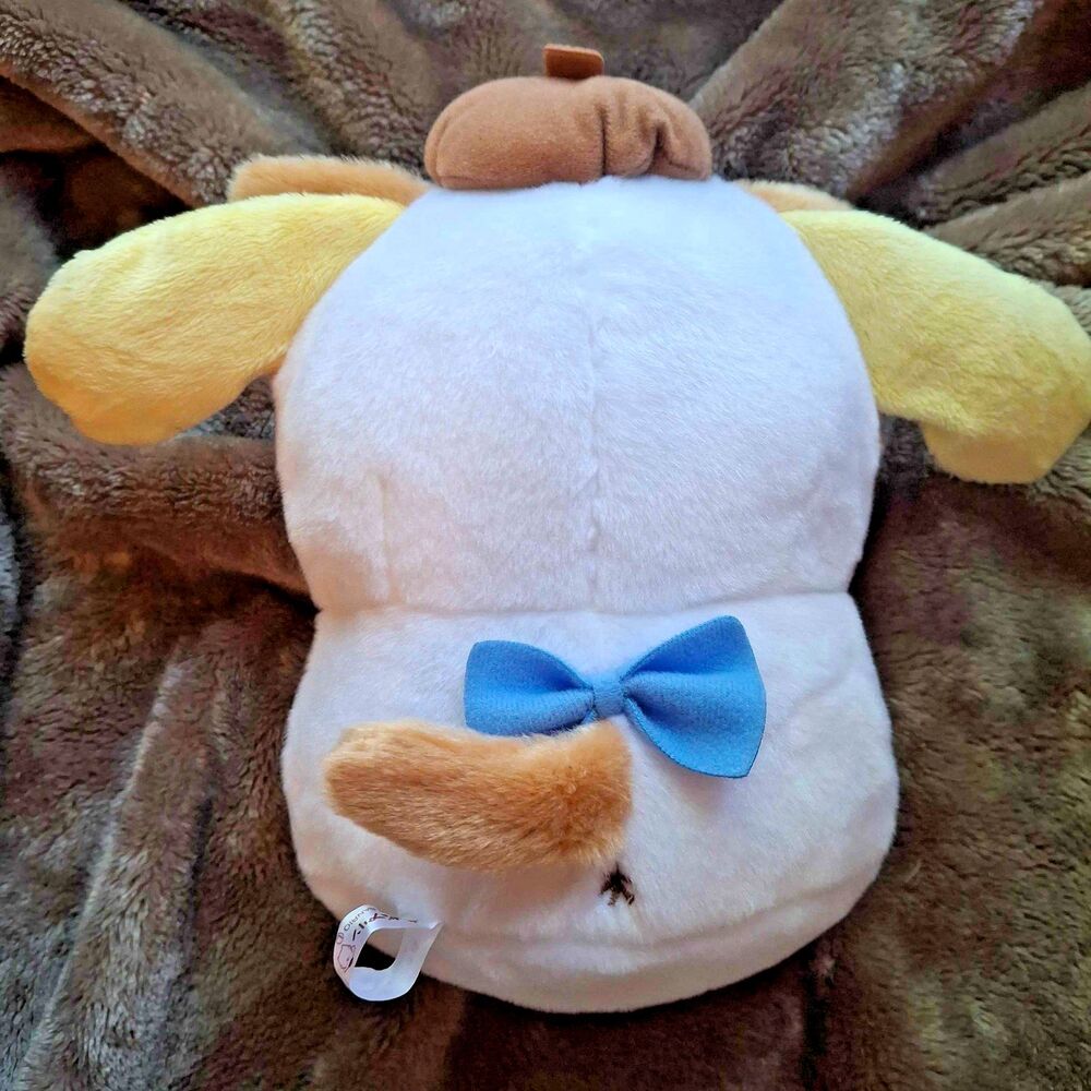 Sanrio Pompompurin Stuffed Plush Toy Nakayoshi Cat 2022 - USA Seller - Picture 3 of 10